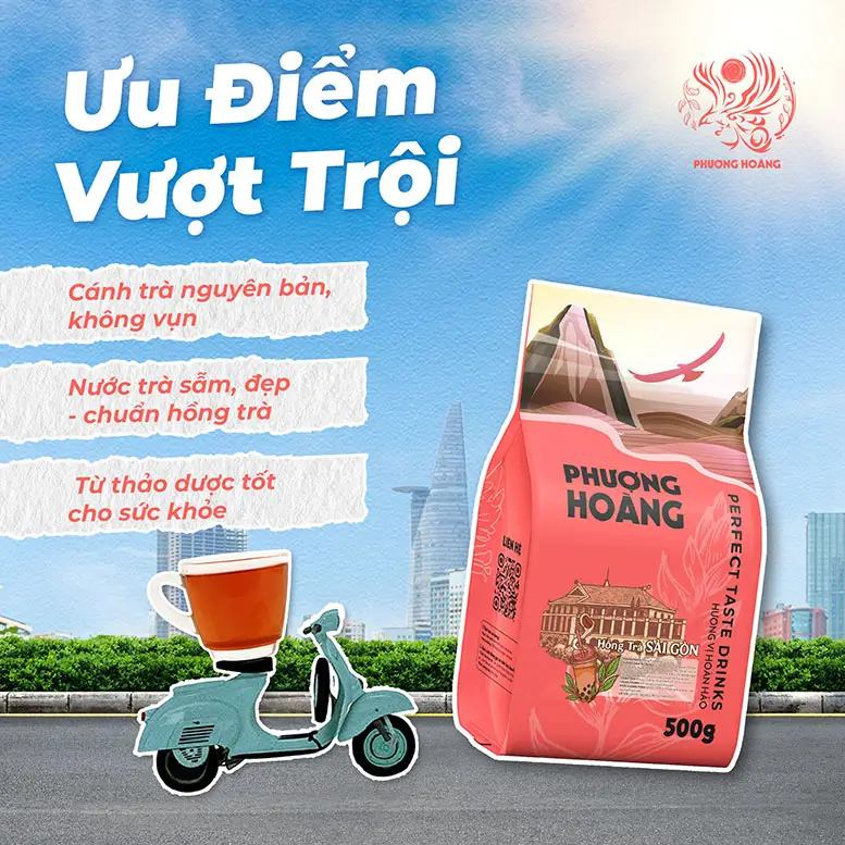 Ưu điểm của Hồng Trà Sài Gòn