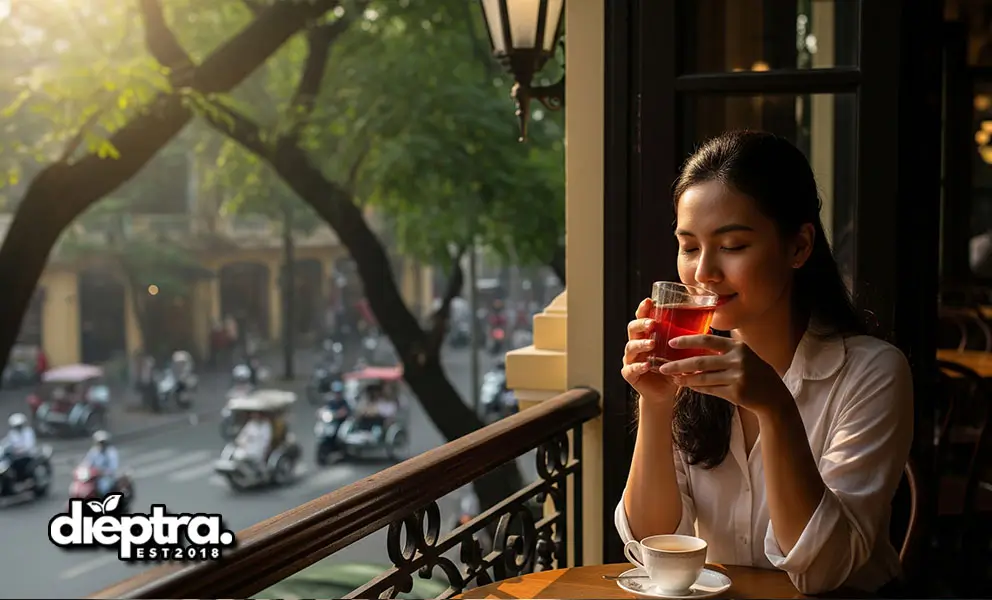 Hương thơm khó cưỡng từ Hồng Trà Sài Gòn