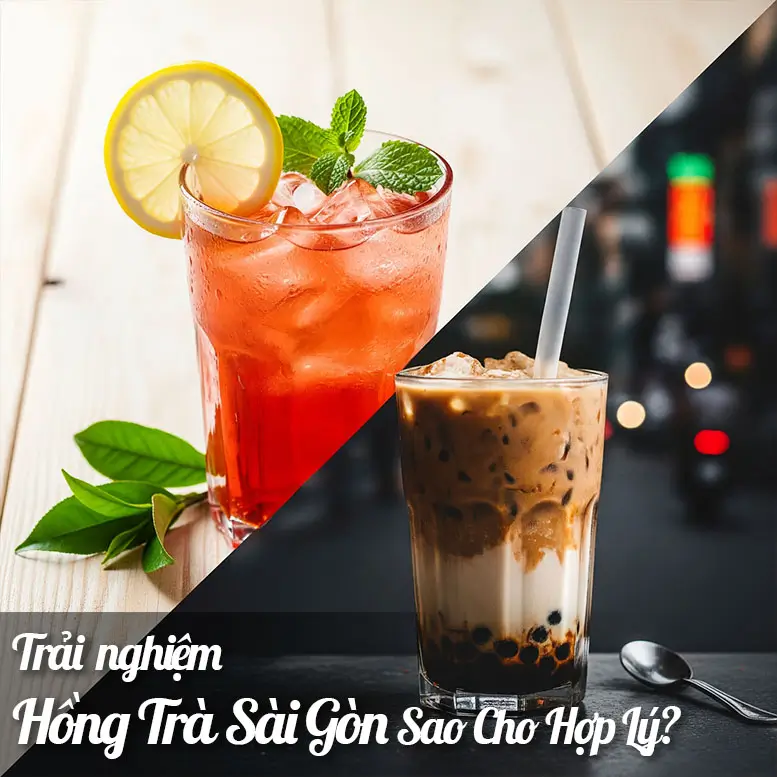 Uống Hồng Trà Sài Gòn có mập không