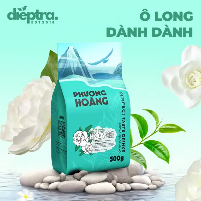 Trà Ô Long Hoa Dành Dành | Phượng Hoàng