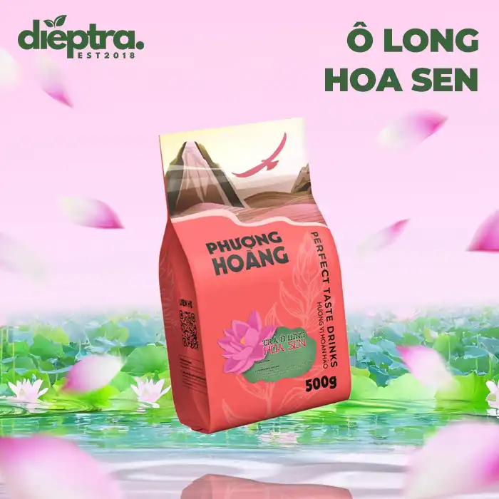 Trà Ô Long Hoa Sen Độc Đáo | Phượng Hoàng