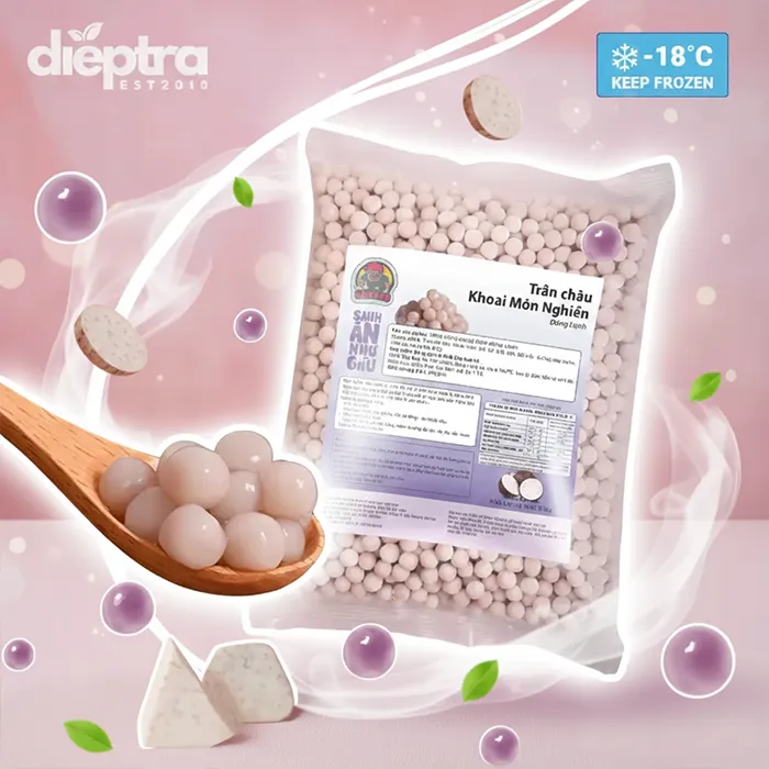 Trân Châu Khoai Môn Nghiền | Đông Lạnh