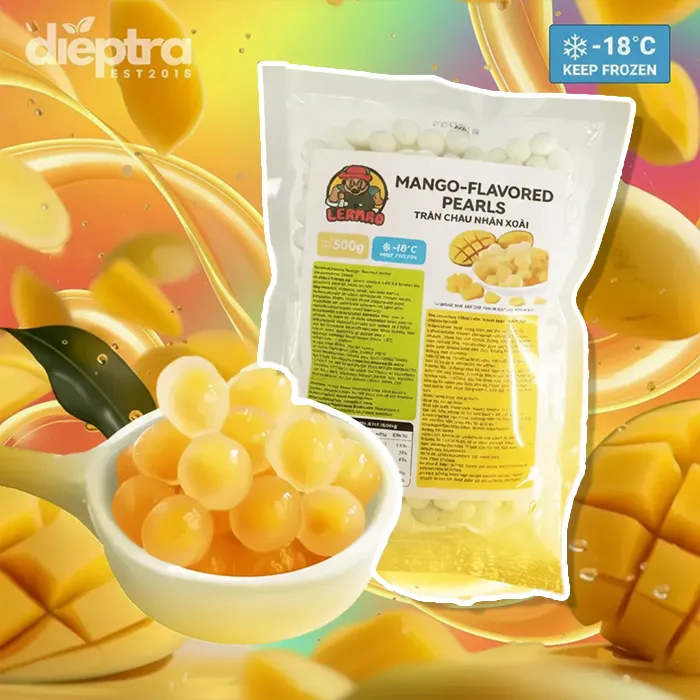Trân Châu Nhân Xoài | Đông Lạnh