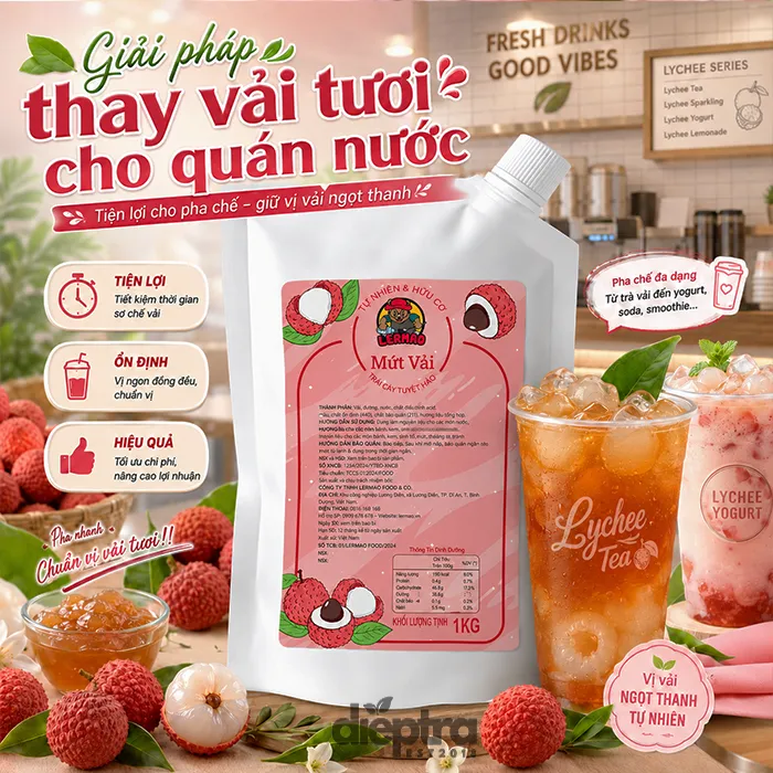 Giải pháp thay thế vải tươi