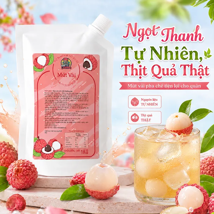 Cách làm trà vải