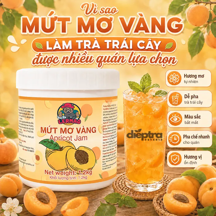  Gợi ý ứng dụng Mứt Mơ Vàng LerMao
