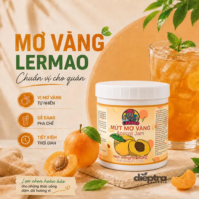 Điểm nổi bật của Mứt Mơ Vàng LerMao