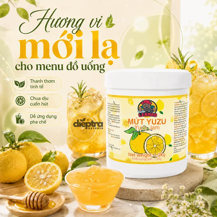 Mứt Yuzu Mật Ong LerMao