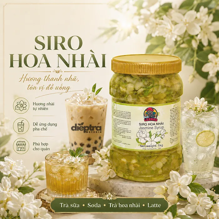  Mứt hoa nhài LerMao chuyên dụng pha chế cho quán